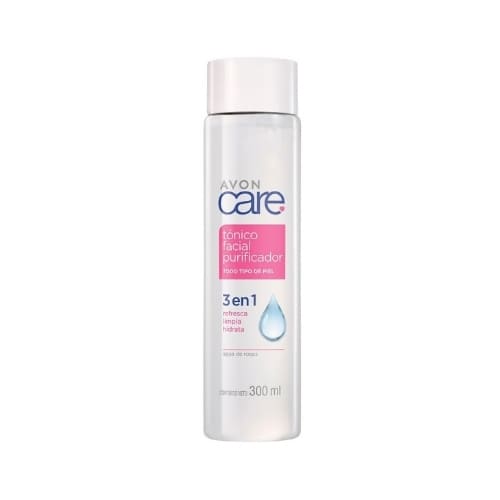 Tónico Facial Purificador 3 en 1 Agua de Rosas 300 ml