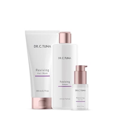 C. Tuna Pack Cabello: Aceite Capilar + Shampoo + Hair Mask