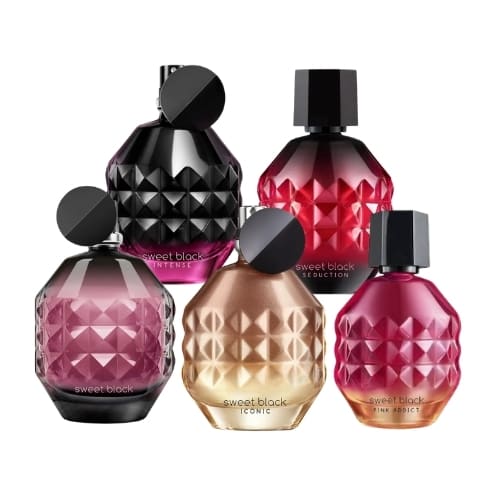 Collección Sweet: Clásica + Intense + Iconic + Seduction + Addict Pink