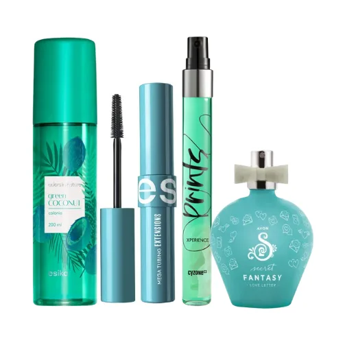 Green Coconut Colonia + Mega Tubing Extensions + Prints Experience + Secret Fantasy Love Letter