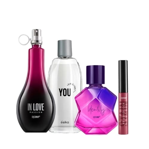 In love Passion + You + Identity + Gloss Caramel Latte