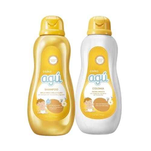 Kit Agú Manzanilla: Colonia + Shampoo
