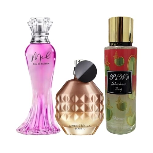 Kit de manzana y vainilla: Mel + Sweet Iconic + Body Manzana P&W
