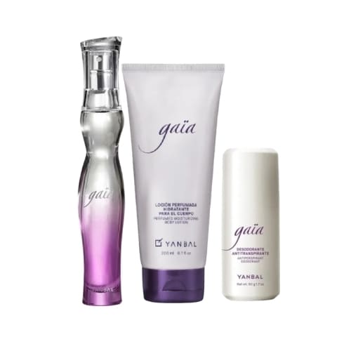 Kit Gaiia: Perfume + Crema corporal + Roll-On