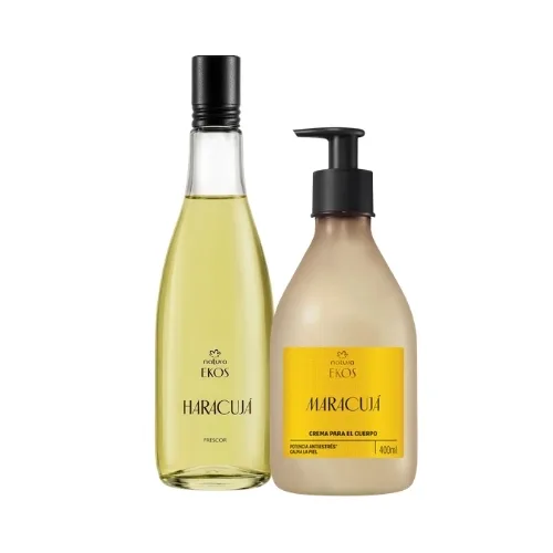Kit Maracuyá: Frescor 150 ml + Crema corporal 400 g