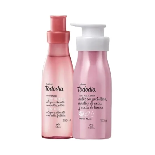 Pack Frutos Rojos: Body + Crema 400 ml
