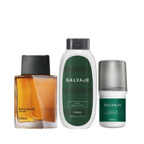 Pack Salvaje: Salvaje + Talco + Roll-on