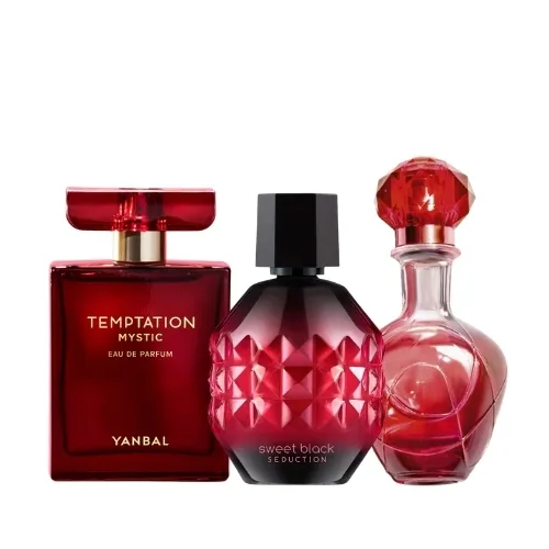 Temtation Mystic + Sweet Black Seduction + Rock In Love Passion