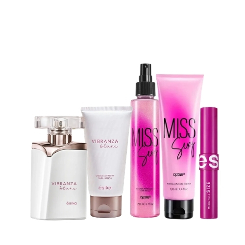 Vibranza Blanc + Crema Vibranza Blanc + Miss Sexy + Crema Miss Sexy + Mega Full Size